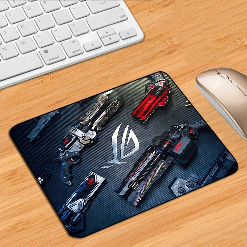 Gamer Mouse Pad Small Cartoon Asus Deskmat Gaming Mousepad Desk Protector Pc Accessories Mats Kawaii Anime Extended Mause Pads